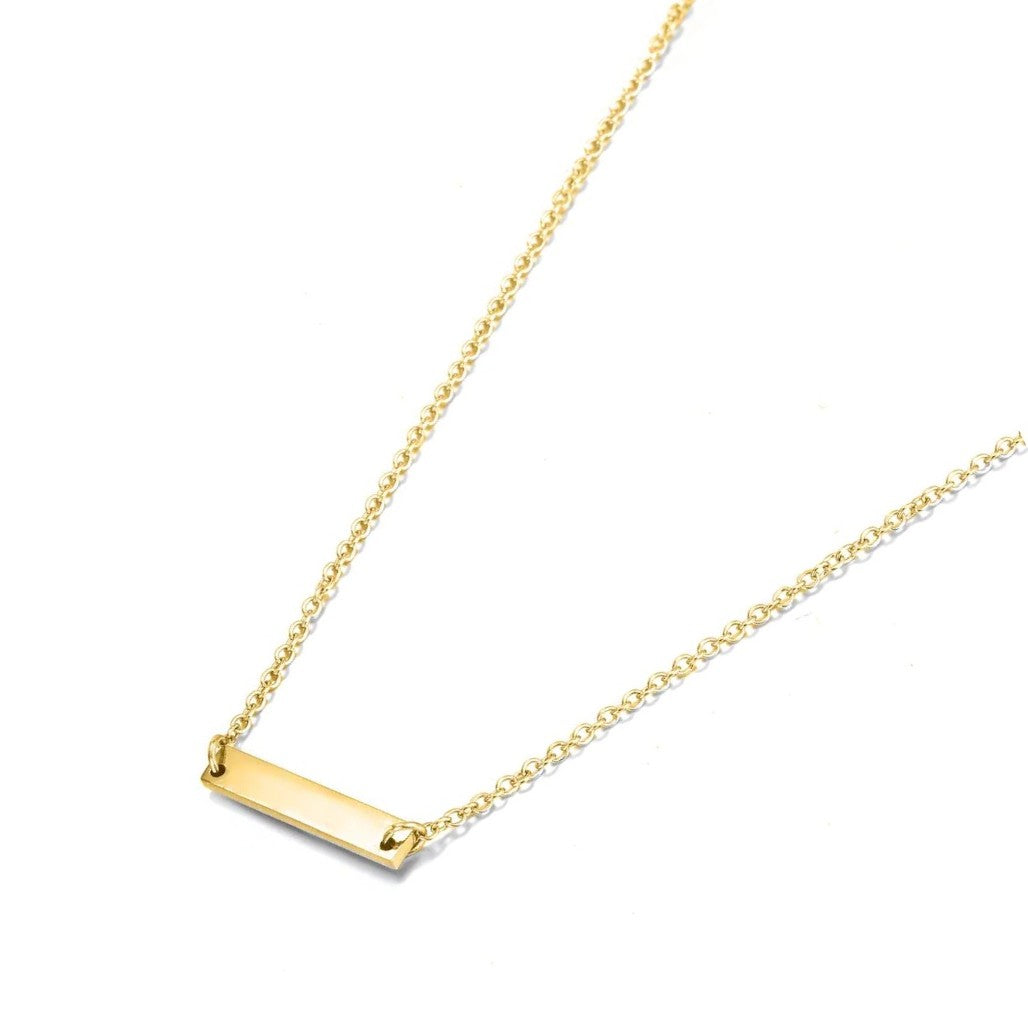 MIRA Tamara gyllt hálsmen