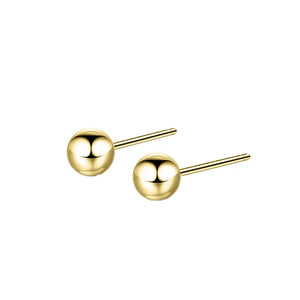 MIRA Bubble gold earrings