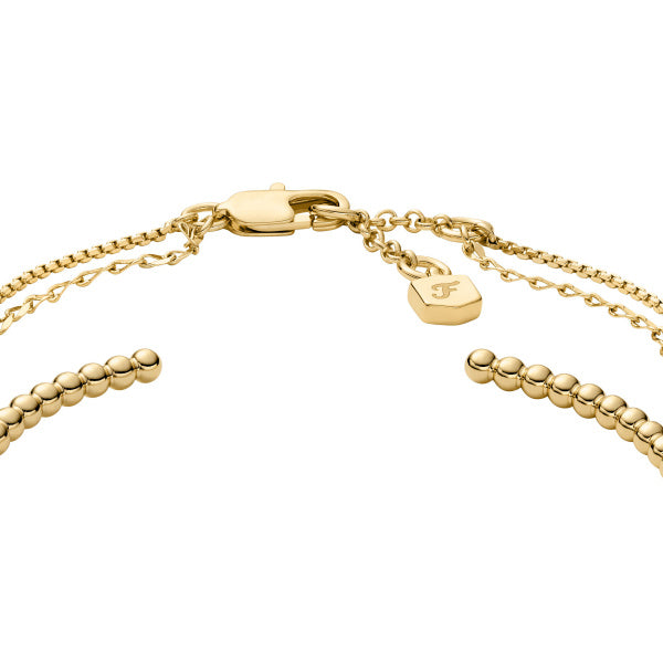 FOSSIL Combo 2 gyllt armbönd í setti