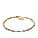 FOSSIL Ellis Pave Glitz gyllt armband JA7294