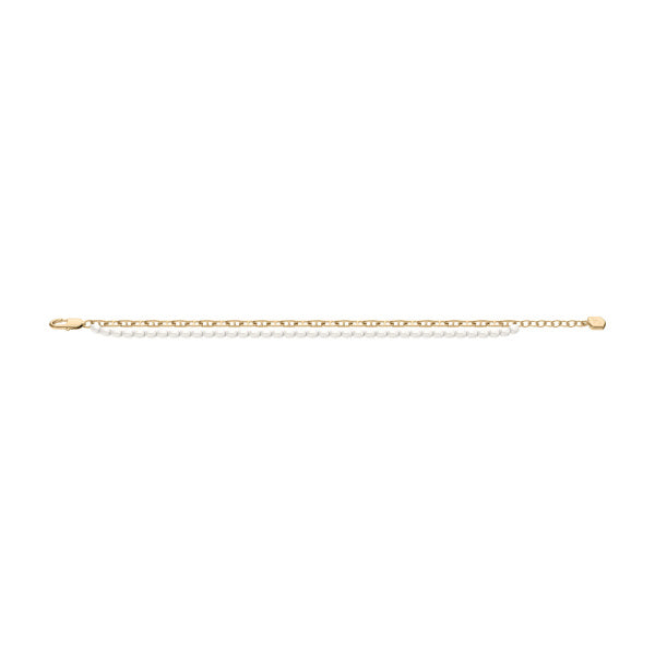 FOSSIL Pearl D-Link gyllt armband JA7322