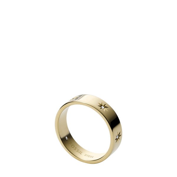 FOSSIL Sadie Shine Bright gylltur hringur JF03874