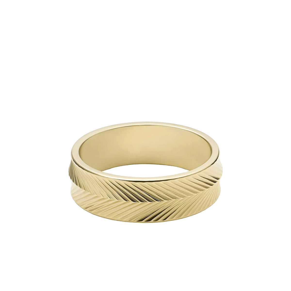 FOSSIL Harlow gylltur hringur JF04118