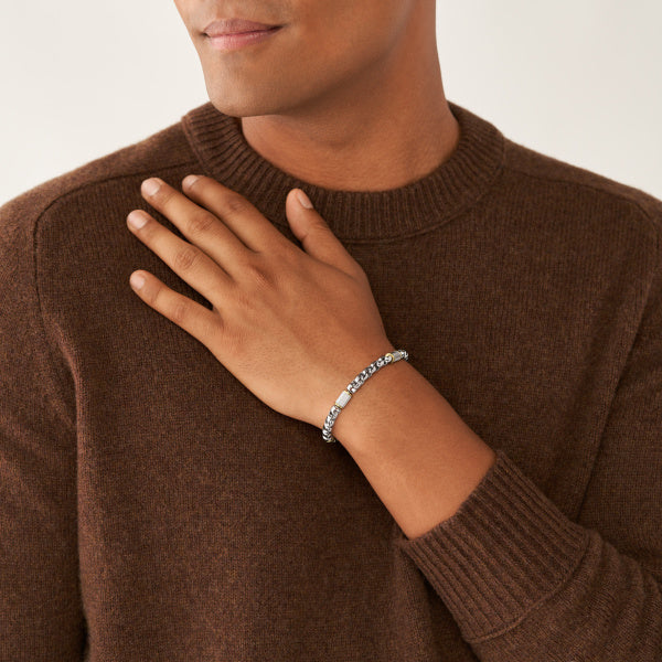 FOSSIL Machine All Stacked Up men's bracelet JF04138