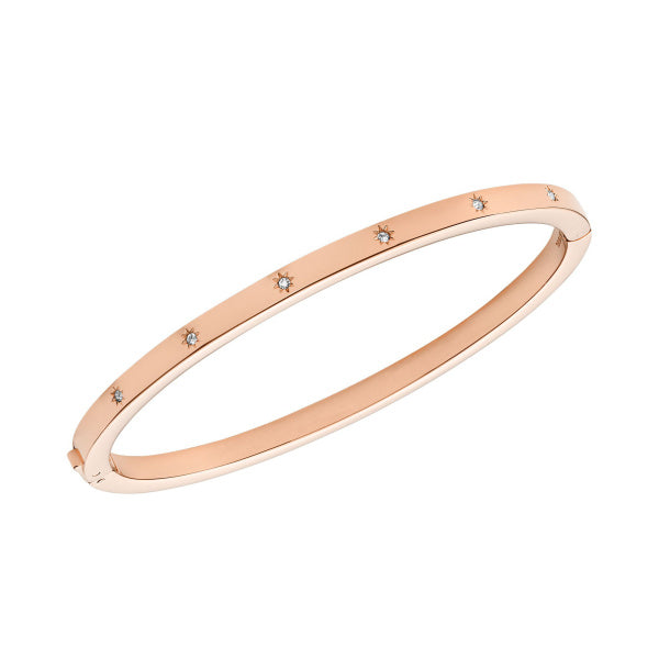 FOSSIL Sadie Shine Bright rósagyllt armband JF04394
