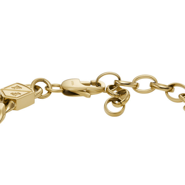 FOSSIL Ellis Bold Chains gyllt herraarmband JF04616