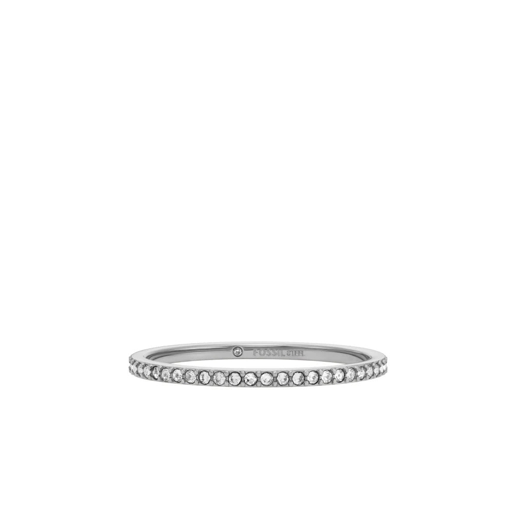 FOSSIL Ellis hringur með zirkonia JF04687