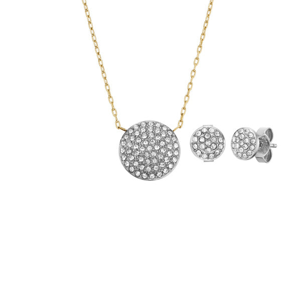 FOSSIL Ellis Glitz Disc gjafasett JF04815