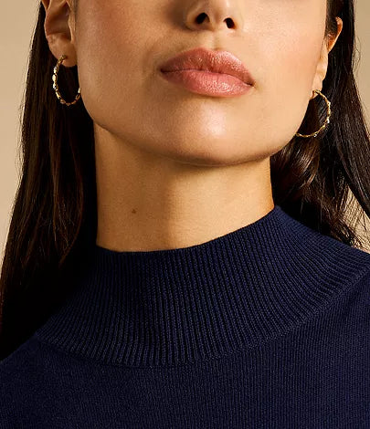 FOSSIL Evil Eye Hoops með zirkonia | 30mm