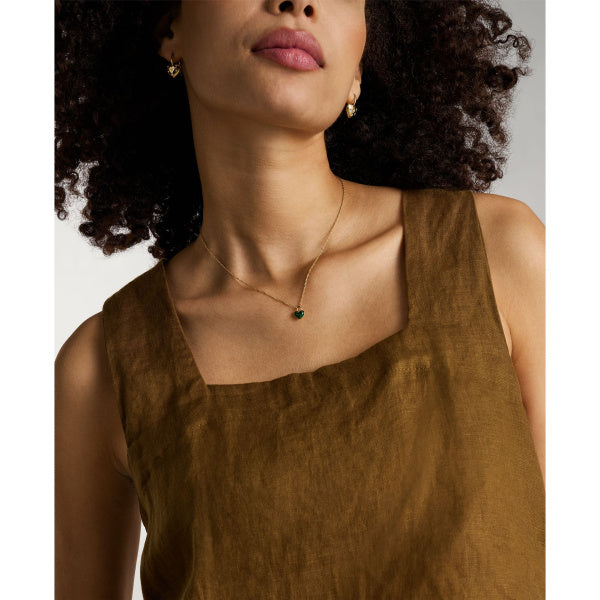 FOSSIL Sutton Modern Meadows gyllt hálsmen