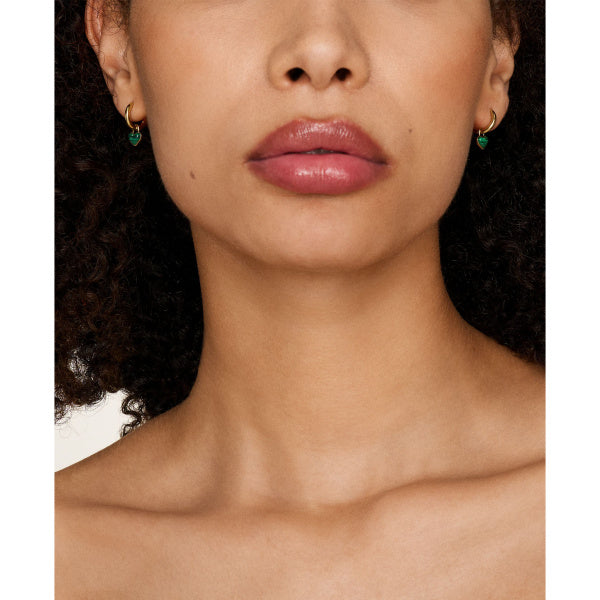 FOSSIL Sutton Modern Meadows gylltir eyrnalokkar