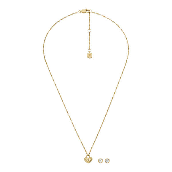 FOSSIL Sadie Combo hálsmen og eyrnalokkar