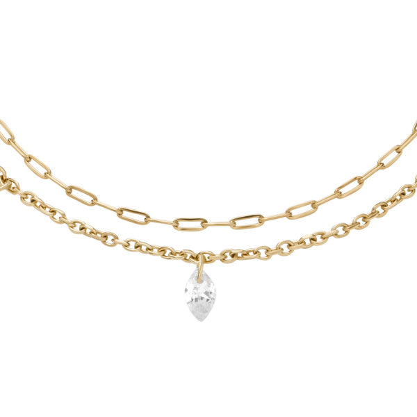 FOSSIL Shaky Glitz armband JF04895