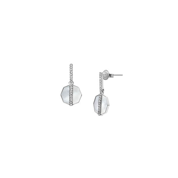 FOSSIL Merrit Timeless Mother Of Pearl earrings JF04911