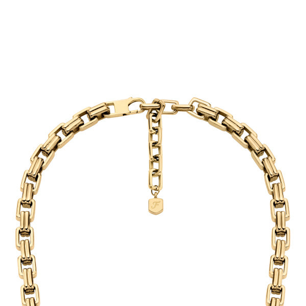 FOSSIL Raquel Bold Chains gold-plated necklace JF04954