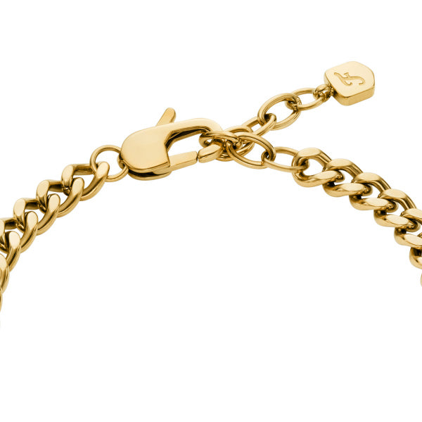 FOSSIL Sutton Engravables gyllt armband JF04959