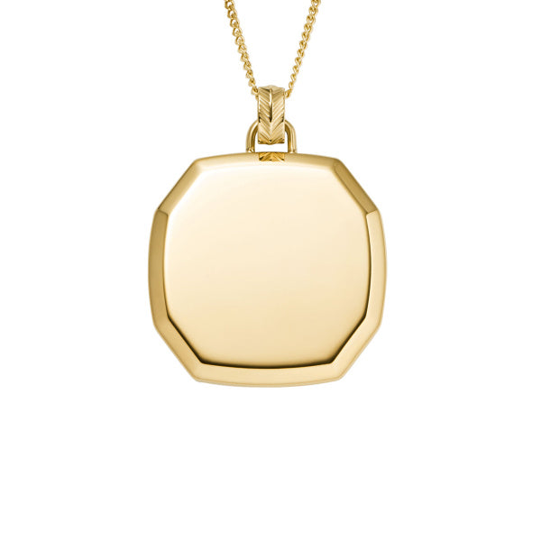 FOSSIL Harlow Engravables gyllt hálsmen JF04961