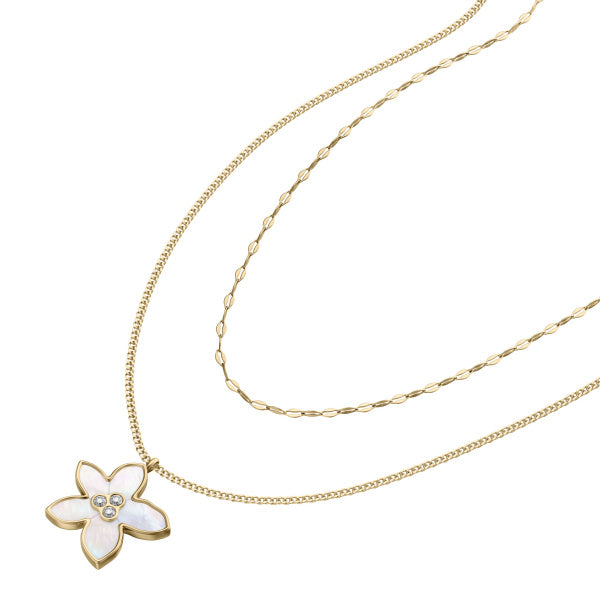 FOSSIL The Flower Collection hálsmen JF04969