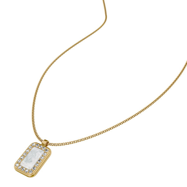 FOSSIL Raquel Glitz gyllt hálsmen JF04997