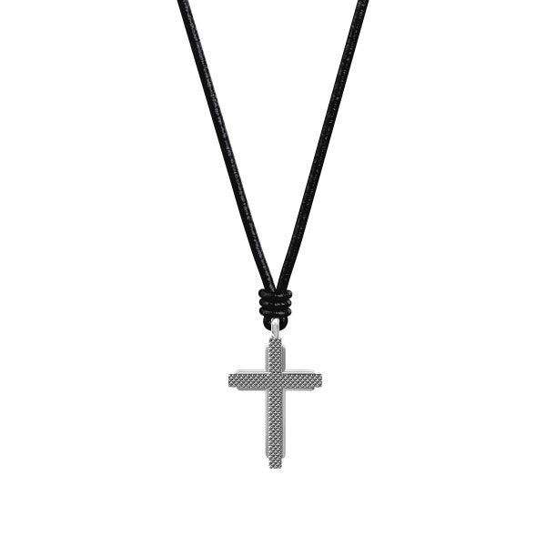 FOSSIL Machine Rondelles men's necklace JF05006