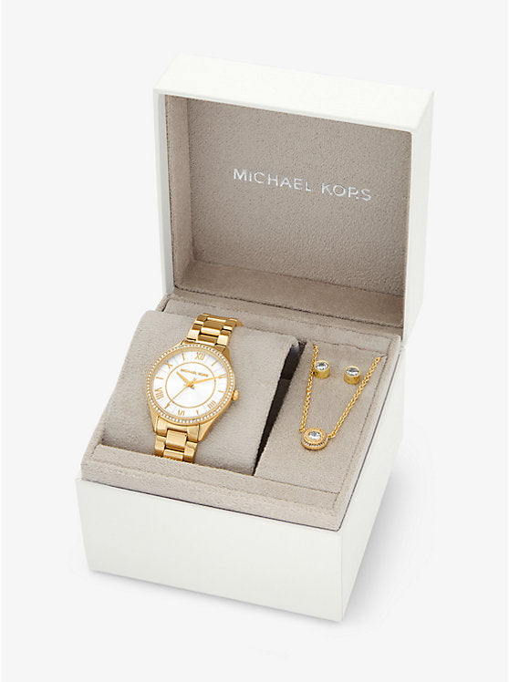 MICHAEL KORS Lauryn 33mm gjafasett