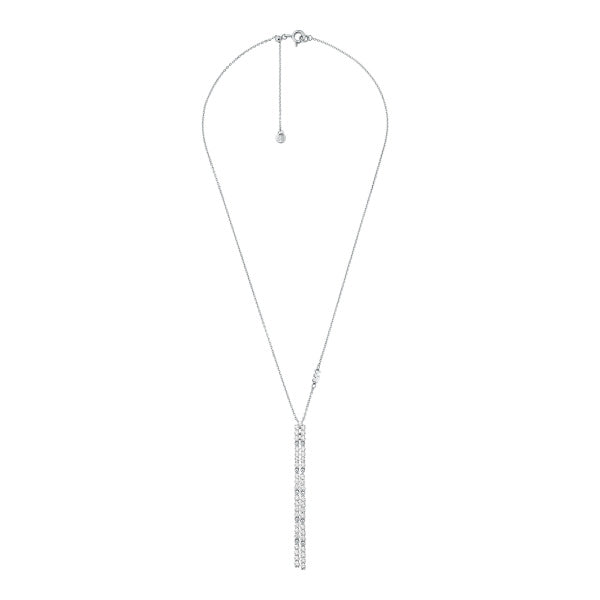 MICHAEL KORS Premium Lariat silfurhálsmen MKC1811