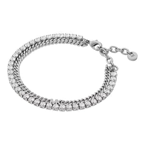 MICHAEL KORS Premium tvöfalt armband með zirkonia MKJ8277