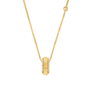 MICHAEL KORS Lexington gyllt hálsmen með zirkonia MKJ8609