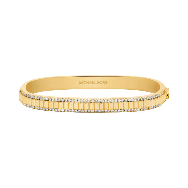 MICHAEL KORS Lexington gyllt armband með zirkonia MKJ8610