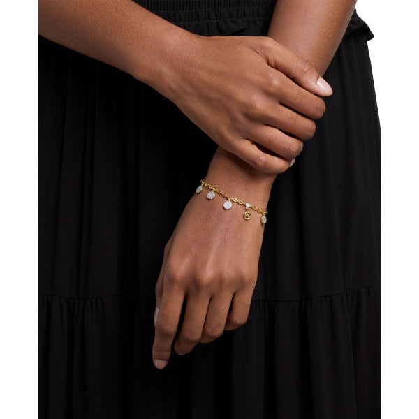 MICHAEL KORS Brilliance gyllt silfurarmband með zirkonia MKJ8631