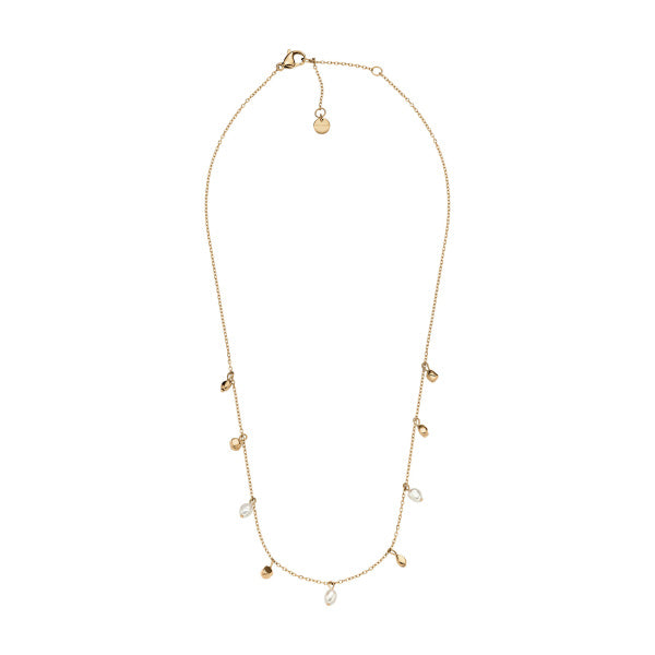 SKAGEN Agnethe Pearl gyllt hálsmen