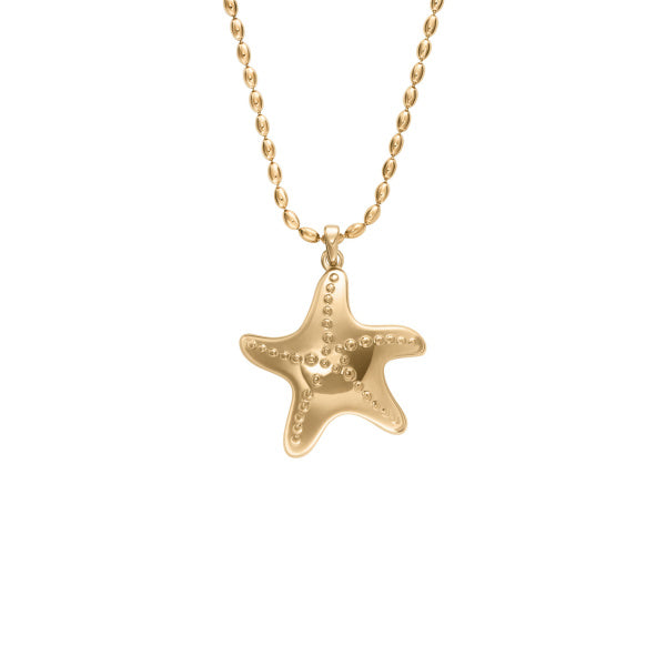 SKAGEN Moderne Ikon gyllt hálsmen