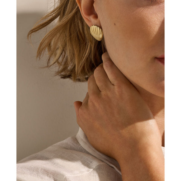 SKAGEN Moderne Ikon gylltir eyrnalokkar