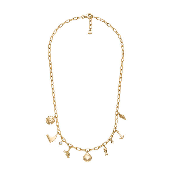 SKAGEN Moderne Ikon gyllt hálsmen