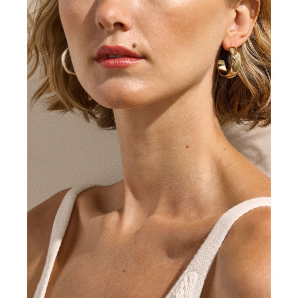 SKAGEN Moderne Stak gylltir eyrnalokkar