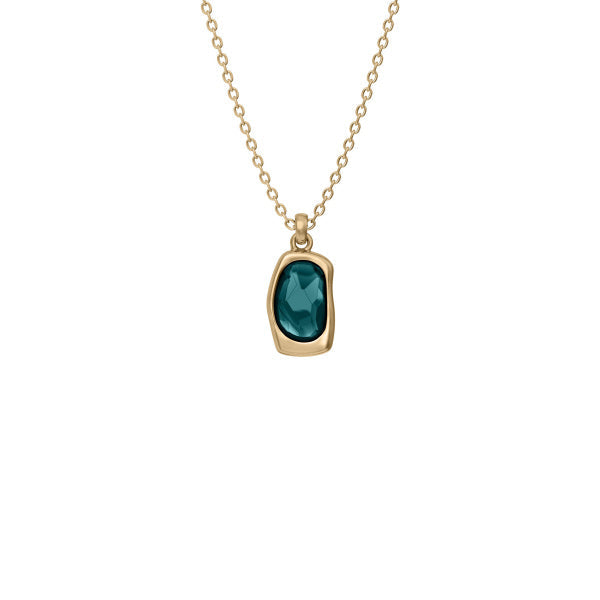 SKAGEN Sofie Sea Glass gyllt hálsmen SKJ1913