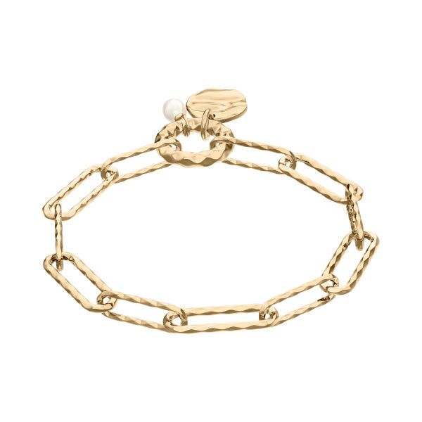 SKAGEN Agnethe Pearl gold-plated bracelet SKJ5027