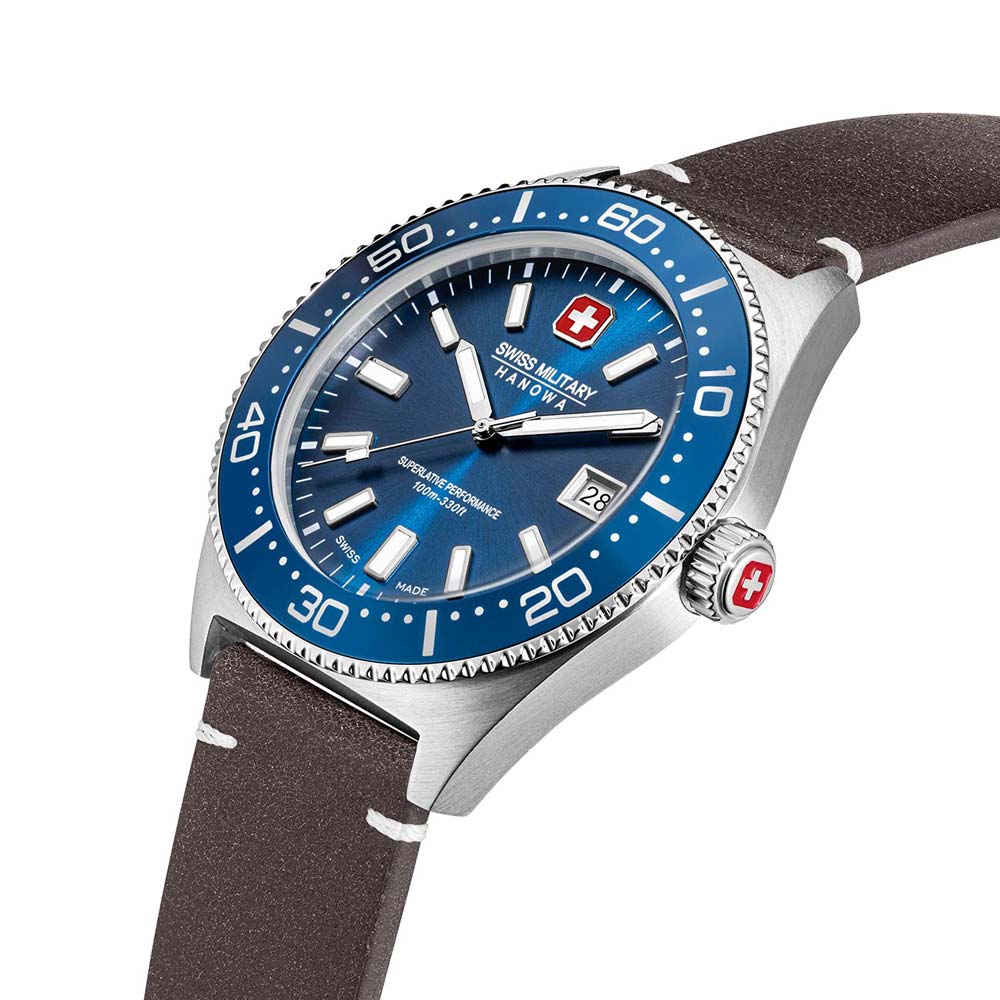 SWISS MILITARY HANOWA Nomad gjafasett 43mm