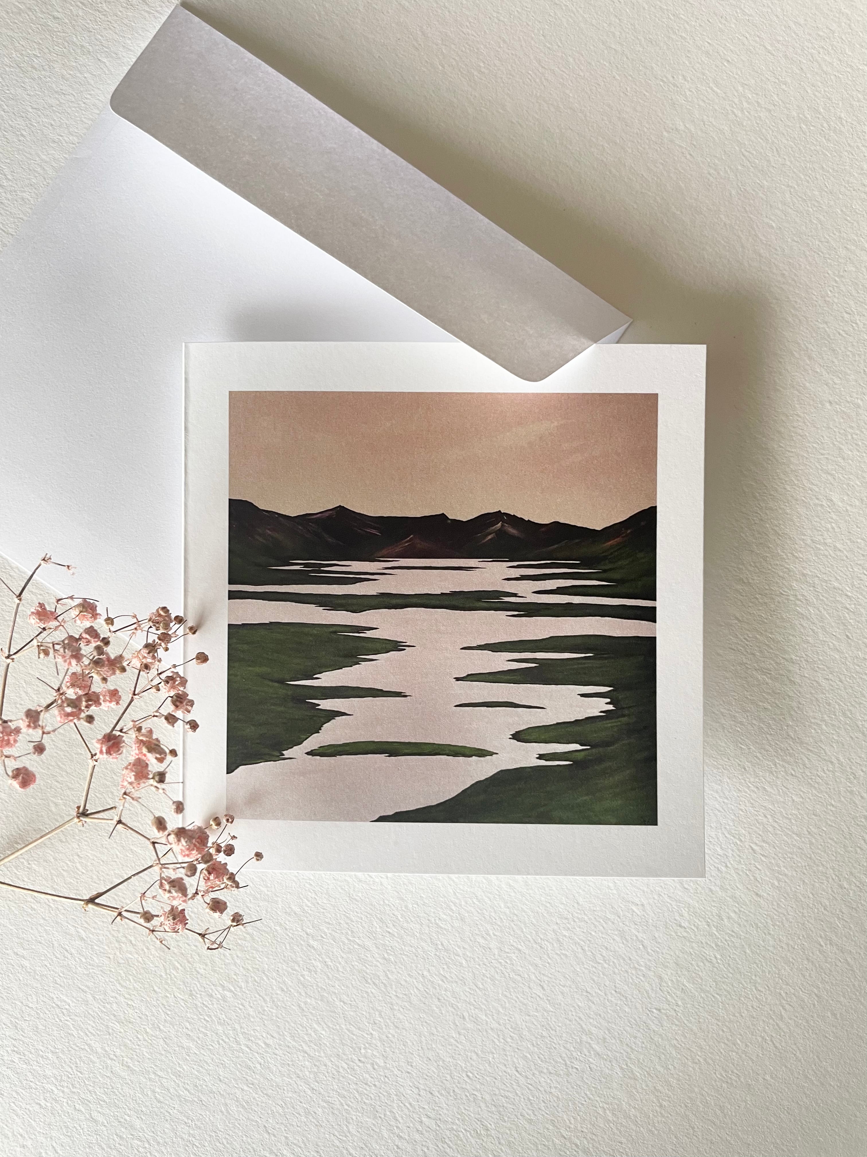 Tækifæriskort | Íslensk náttúra | 11x11cm