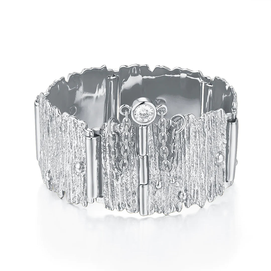 VERA DESIGN Stuðlaberg silfurarmband