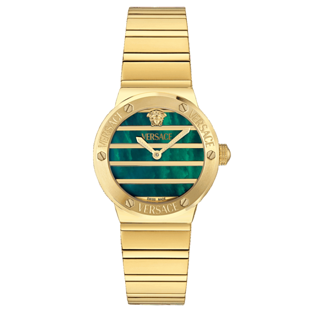 VERSACE Greca Logo Pearl 33mm