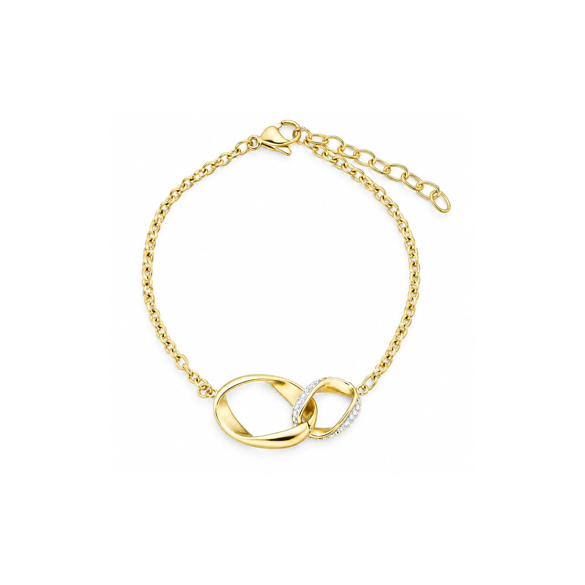 ASTORÍA Alice gyllt armband með zirkonia steinum