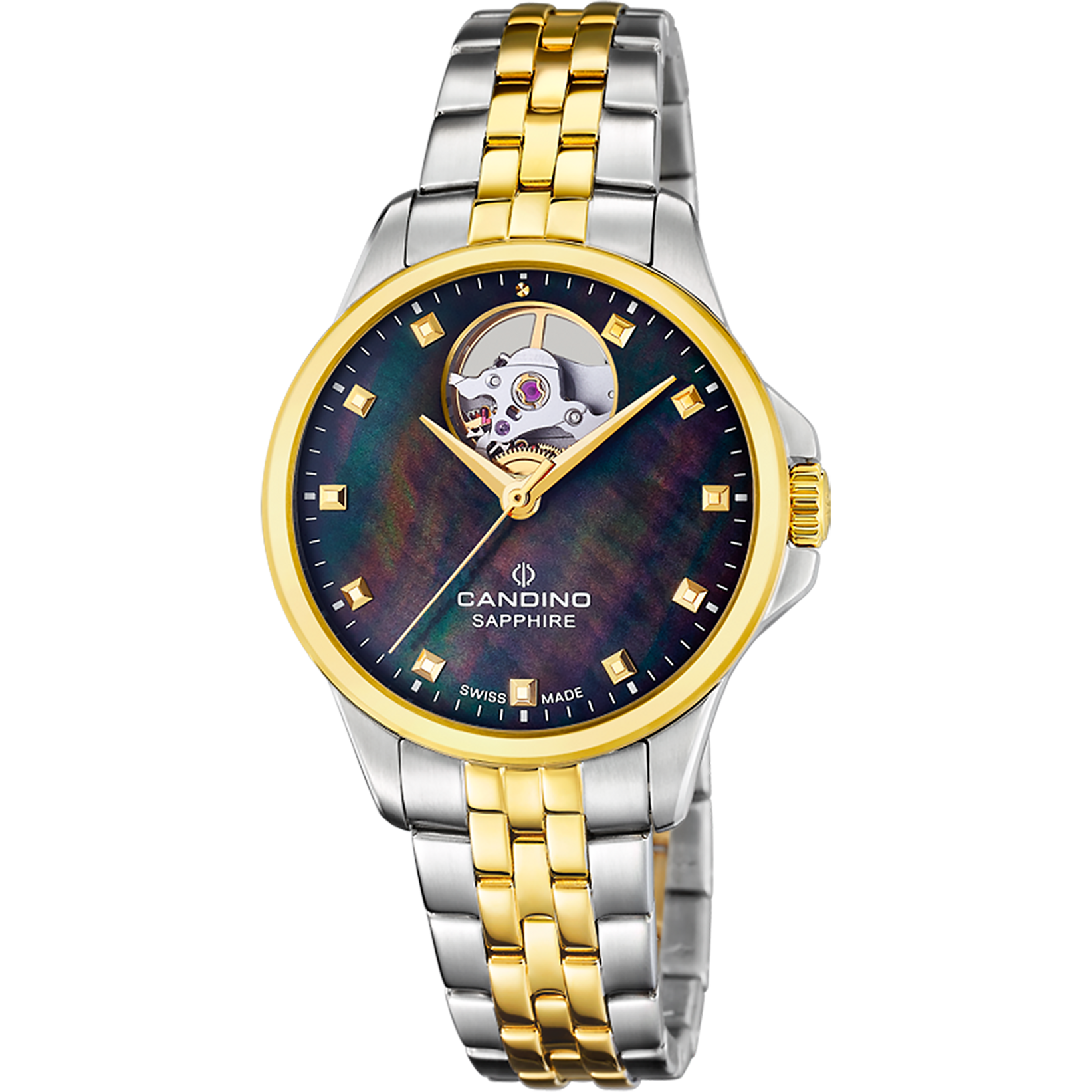CANDINO Ladies Open Heart 34mm Automatic C4771/B