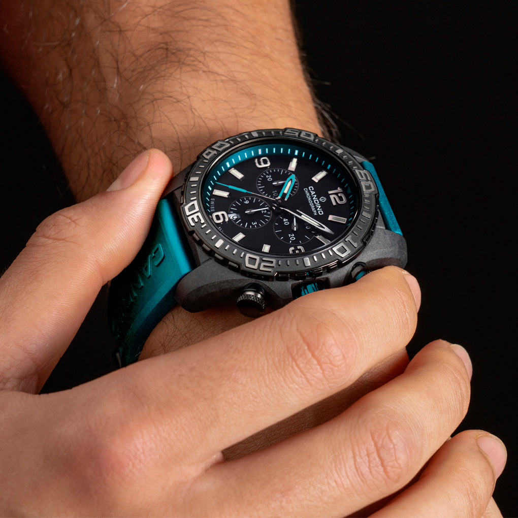 CANDINO Chrono Carbon 45mm