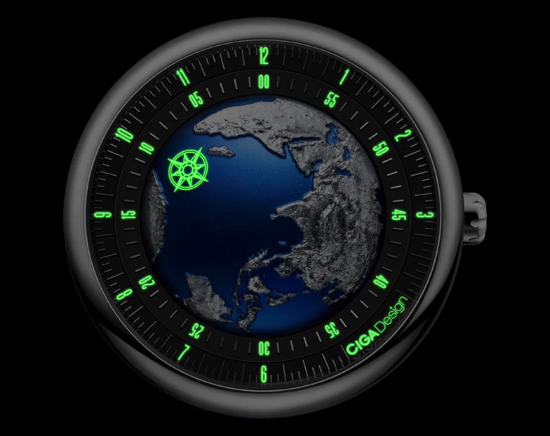 CIGA Design U-Series Blue Planet Atlantic Automatic