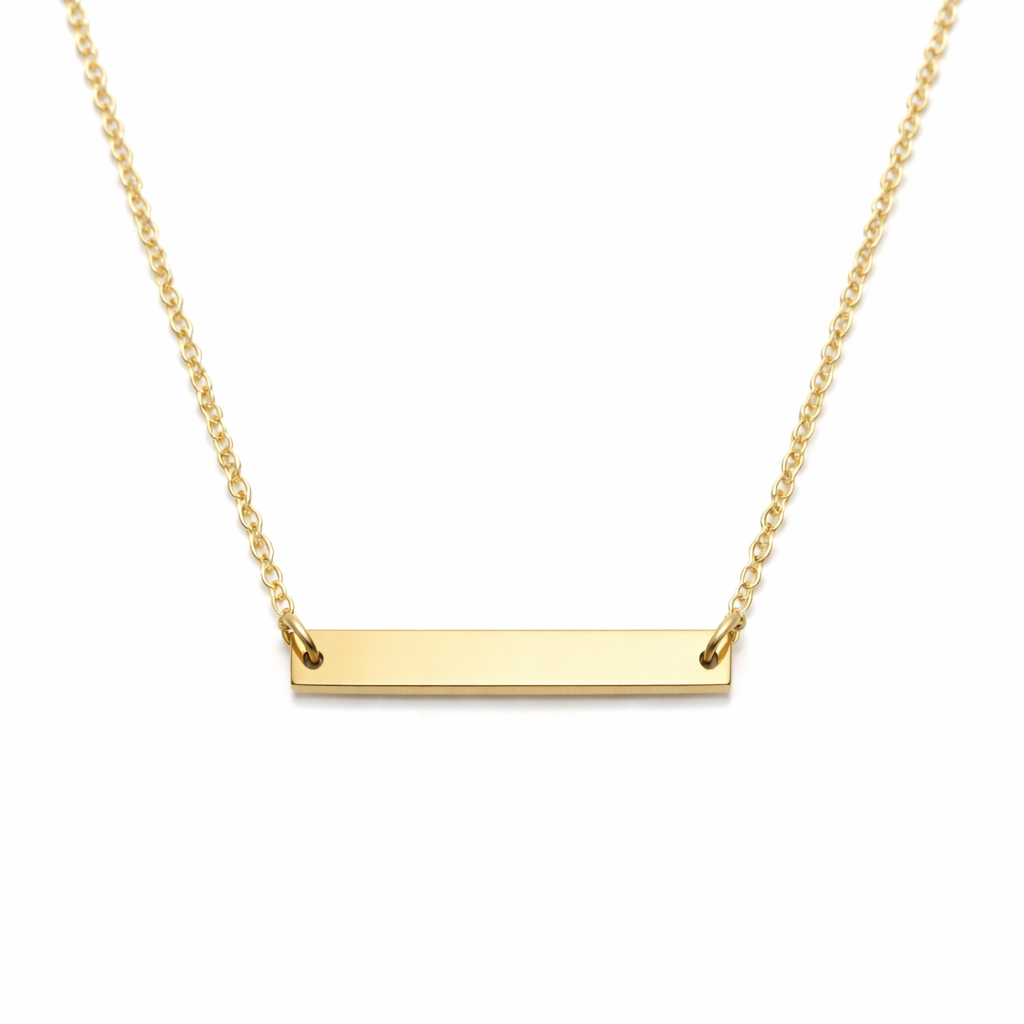 MIRA Tamara gyllt hálsmen