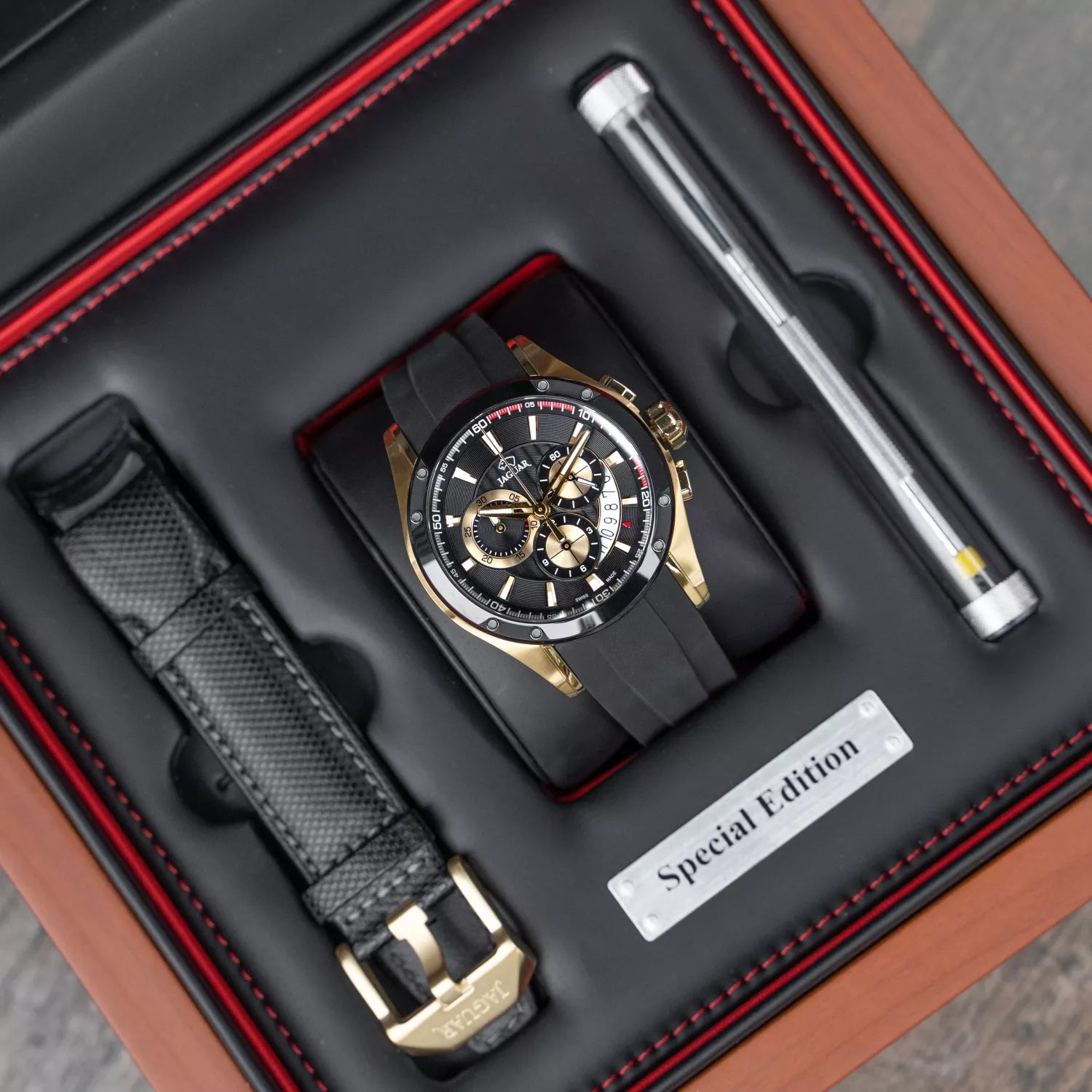 JAGUAR Executive Chrono Special Edition gjafasett 45mm J691/2