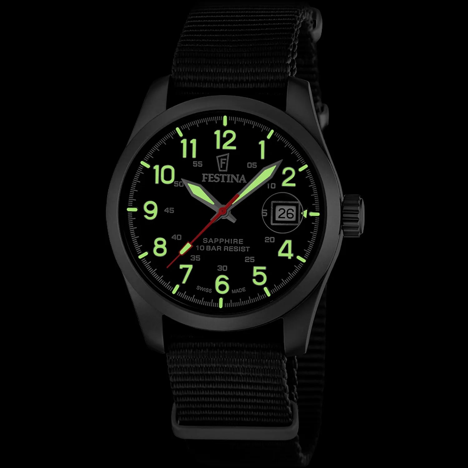 FESTINA SWISS MADE FIELD F20082/3 39mm