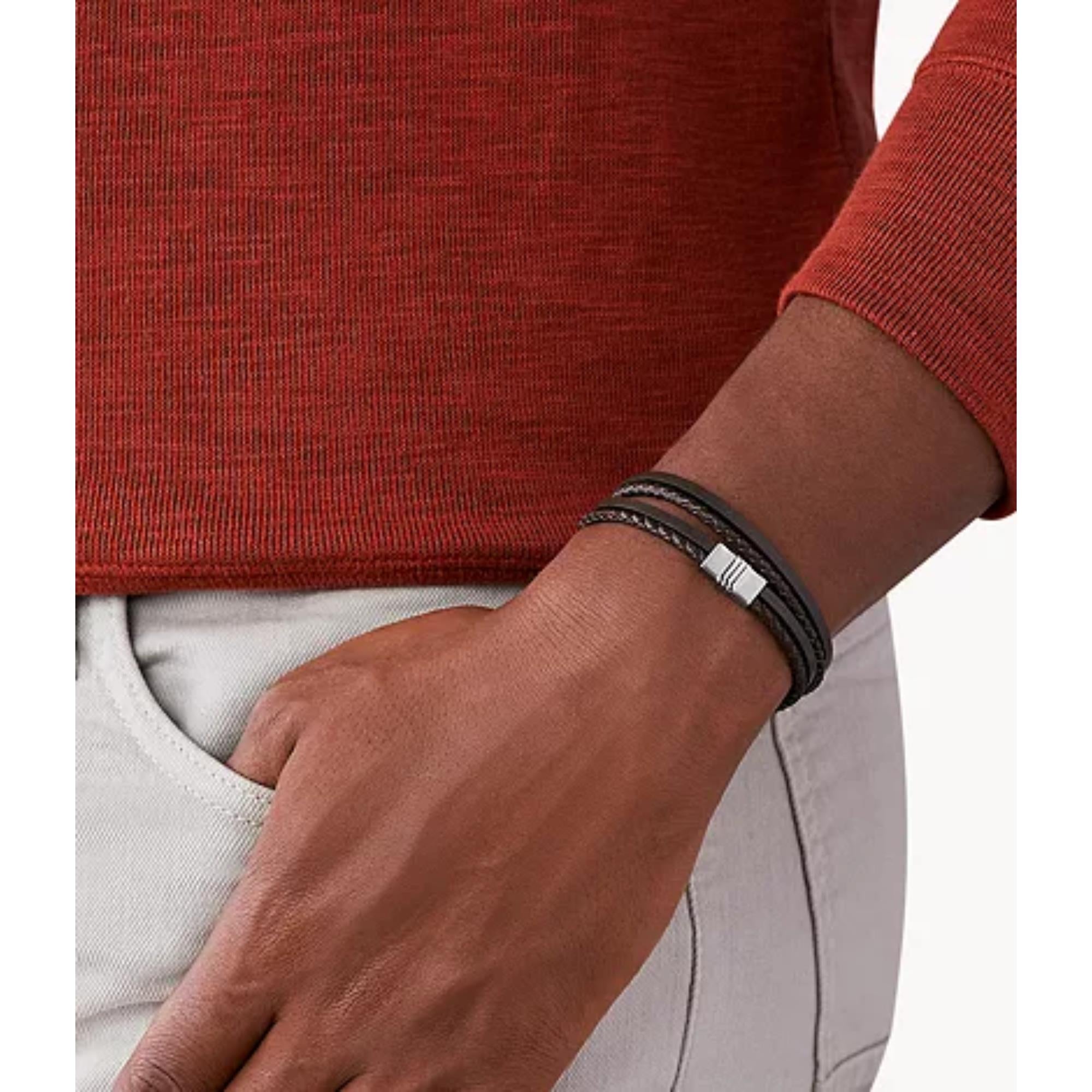 FOSSIL Townsman herraarmband