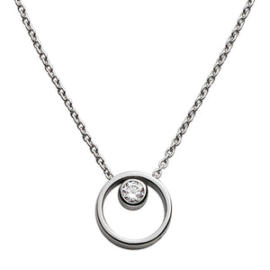 SKAGEN Linje necklace with zirconia SKJ0833